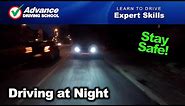 Driving at Night | Learn to drive: Expert skills