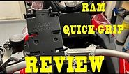 RAM Mounts Quick Grip Review for Motorcycles