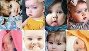 Cute baby wallpaper/beautiful blue eyes baby/cute baby pictures