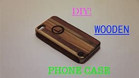 How to Make an Awesome Wooden Phone Case!! | For Iphone 5