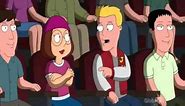 Meg Griffin Removes Her Shirt in a Theatre