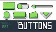 How to make Pixel Art Buttons!