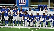 Several Giants kneel for national anthem vs. Steelers
