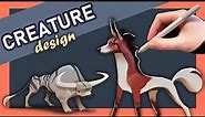 Design your own unique CREATURES with these methods!