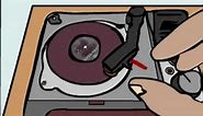 Vinyl Player Animation Loop