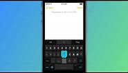 How to access symbols - SwiftKey Keyboard for iPhone, iPad and iPod touch