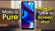 How to Take a Screenshot on Moto G Pure