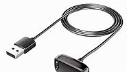 AWINNER Compatible with Fitbit Charge 6/Charge 5/Luxe Charger Cable,Replacement USB Charging Dock Stand for Fitbit Luxe Smart Watch