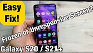 Galaxy S21 / S21+ : Frozen or Unresponsive Screen? Easy Fix!
