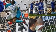Pepe in tears as Porto star Nanu is taken to hospital after clash of heads
