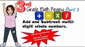 3rd Grade Math Review Part 5