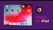 Firefox for iPad
