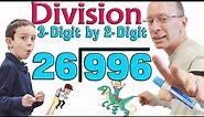 Long Division with 2-Digit Divisors ⭐Dividing 3-Digit Numbers by 2-Digit Numbers ⭐ Maths