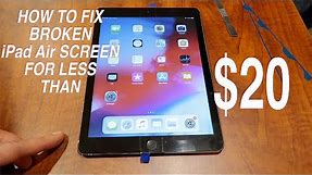 How to fix a broken iPad screen