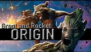 Groot And Rocket Origin (Guardians Of The Galaxy)