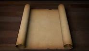 Old Scroll Parchment Blank