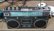 Crosley CT201 boombox with BT/AUX/USB-SD