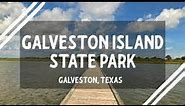 The best place to tent or RV camp at Galveston, Texas