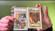 1952-1956 Topps Baseball Jackie Robinson PSA Graded Cards Just Received On Consignment