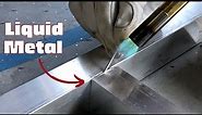 Metal Brazing - Creating a Metal Table Base Without Welding | Builds by Maz