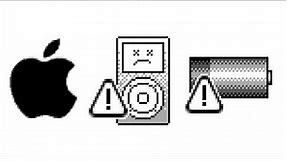 iPod Startup + Crash Screens (2001-07)