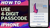 iOS 17: How to Use 4 Digit Passcode on iPhone