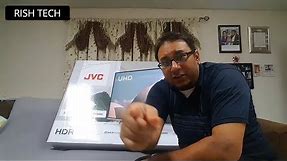 JVC 50 inch Smart TV Unboxing and Setup