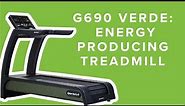 SportsArt's G690 Verde Treadmill - The World's First Energy Producing Treadmill