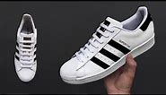 Adidas Superstar Bar lace styles | Adidas Superstar Lace Tutorial