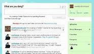Twitter Tutorial - Getting Started