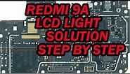 REDMI 9A DISPLAY LIGHT SOLUTION // REDMI 9A DISPLAY LIGHT PROBLEM SOLUTION 100%