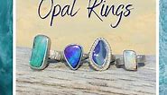 These beautiful opal rings are... - Custom Jewellery Co