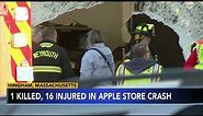 Man killed when SUV driver crashes into Apple store in Massachusetts; 16 injured