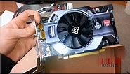Radeon HD 6770 Graphics Card XFX Unboxing