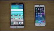 LG G3 vs. iPhone 5S - Review (4K)