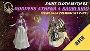 SAINT SEIYA: SAINT CLOTH MYTH EX - GODDESS ATHENA & SAORI KIDO DIVINE SAGA PREMIUM SET PART 1