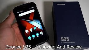 Doogee S35 - Rugged Phone For Only $80! Unboxing And Review