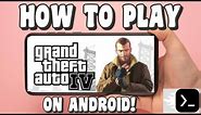How To Play GTA 4 On Android 2024 | GTA IV Mobox Emulator Settings & Gameplay!