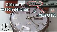 CITIZEN 7 restoration with watch movement Miyota 8200 | service PART 2