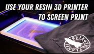Using Resin 3D Printing to Screen Print with the ELEGOO Jupiter 3D Printer