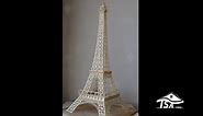 How to make an Eiffel tower with sticks