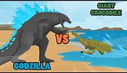 Giant Crocodile vs Godzilla | Kaiju Animation