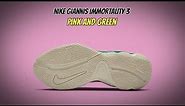 Nike Giannis Immortality 3 Pink and Green
