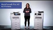 Epson Business Printing | WorkForce® Pro HC A3 printers