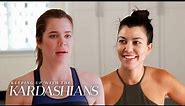 Kardashians Talk About WHAT While Working Out? | KUWTK | E!