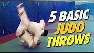 5 basic judo throws everyone should know