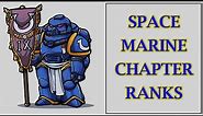 Space Marine Chapter Ranks (Warhammer 40k Lore)