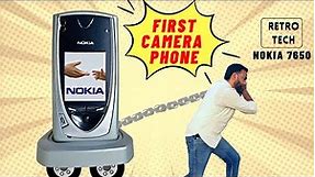 Retro Tech : Nokia's First Camera Phone - Nokia 7650 Unboxing