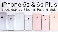 Apple iPhone 6s: Rose Gold vs Silver vs Gold vs Space Gray [Color Comparison]