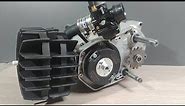 Tomos 74cc APN4/4L 5 Speed Engine Build Timelapse